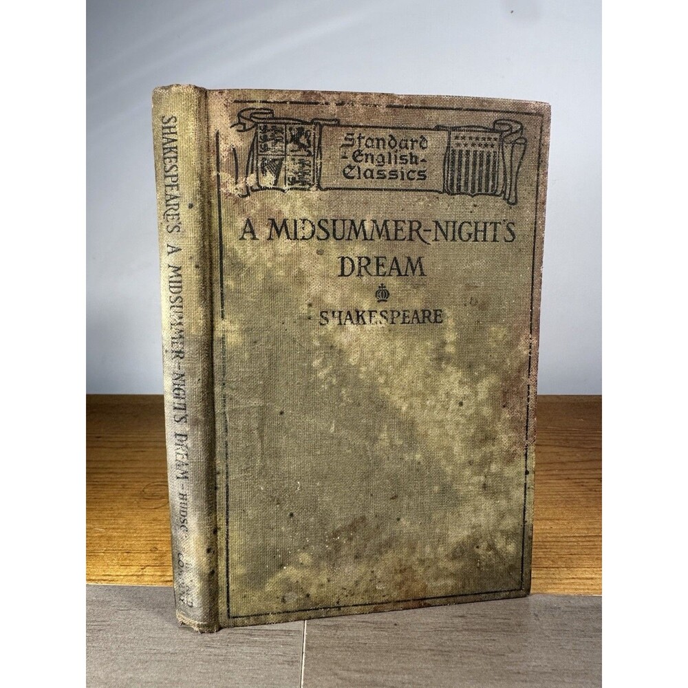 Shakespeare A Midsummer Nights Dream 1908 Standard English Classics Hardcover